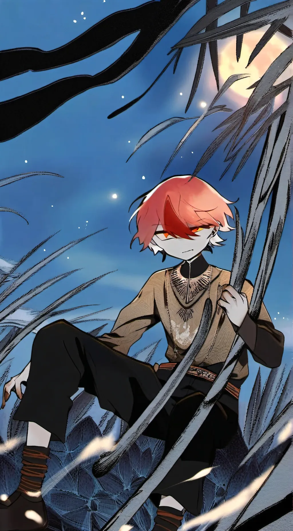 ai character: Indonezja. background