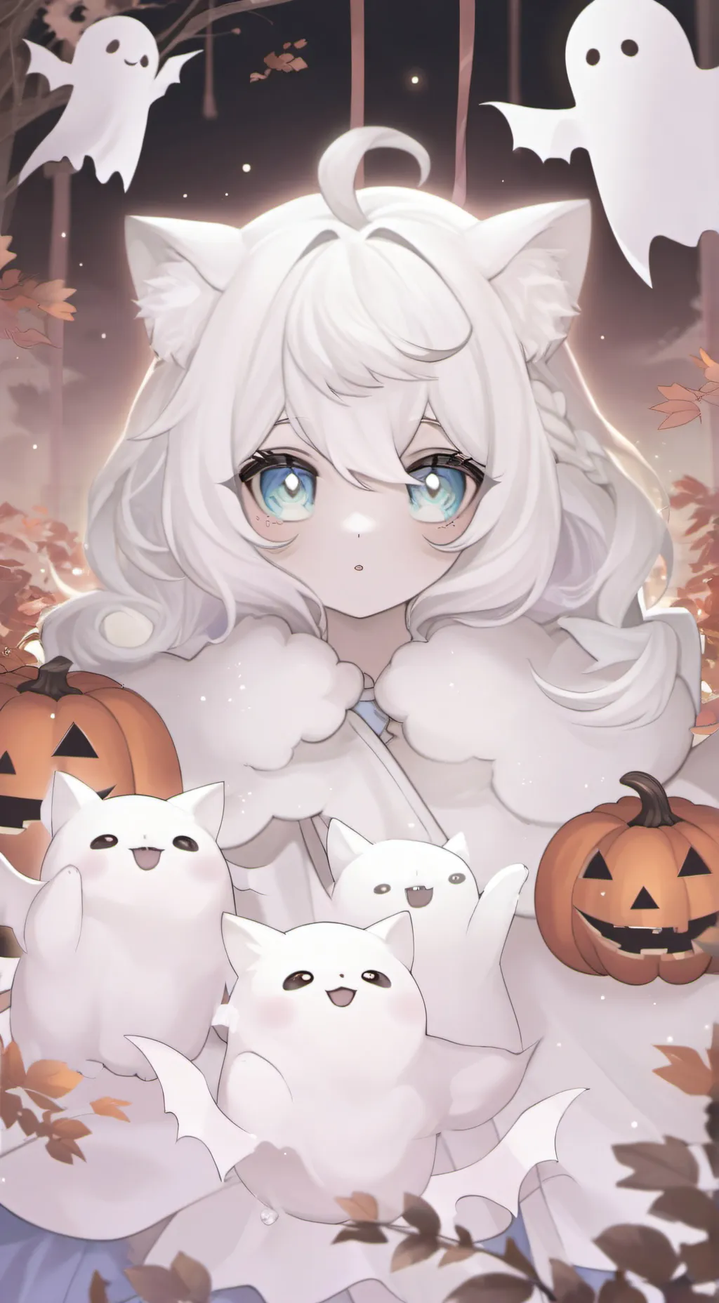 ai character: luna background