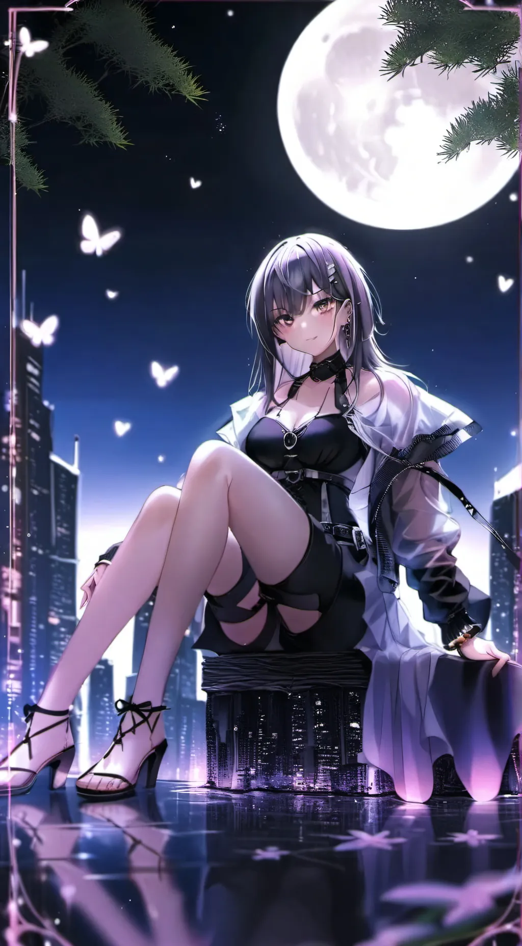 ai character: luna  background