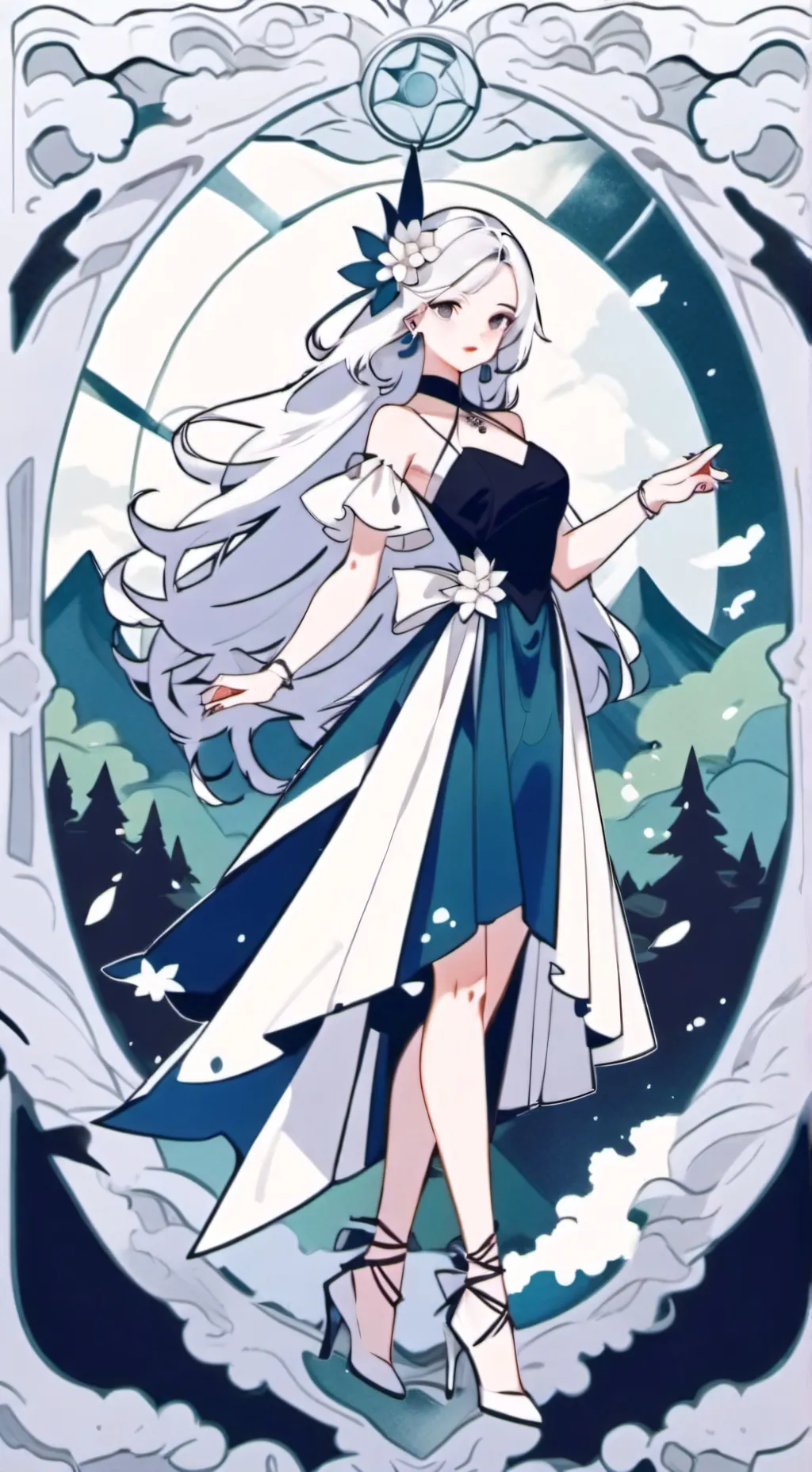 ai character: wings of fire/ fpe background