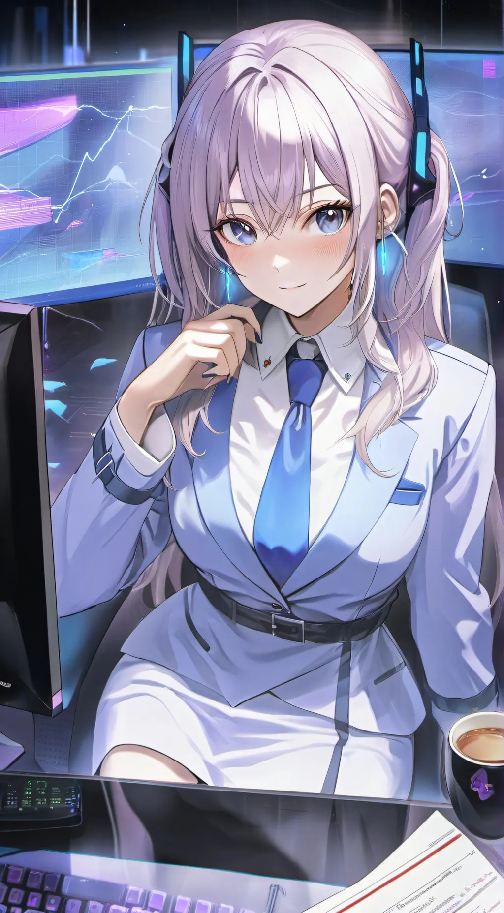 ai character: Mei background