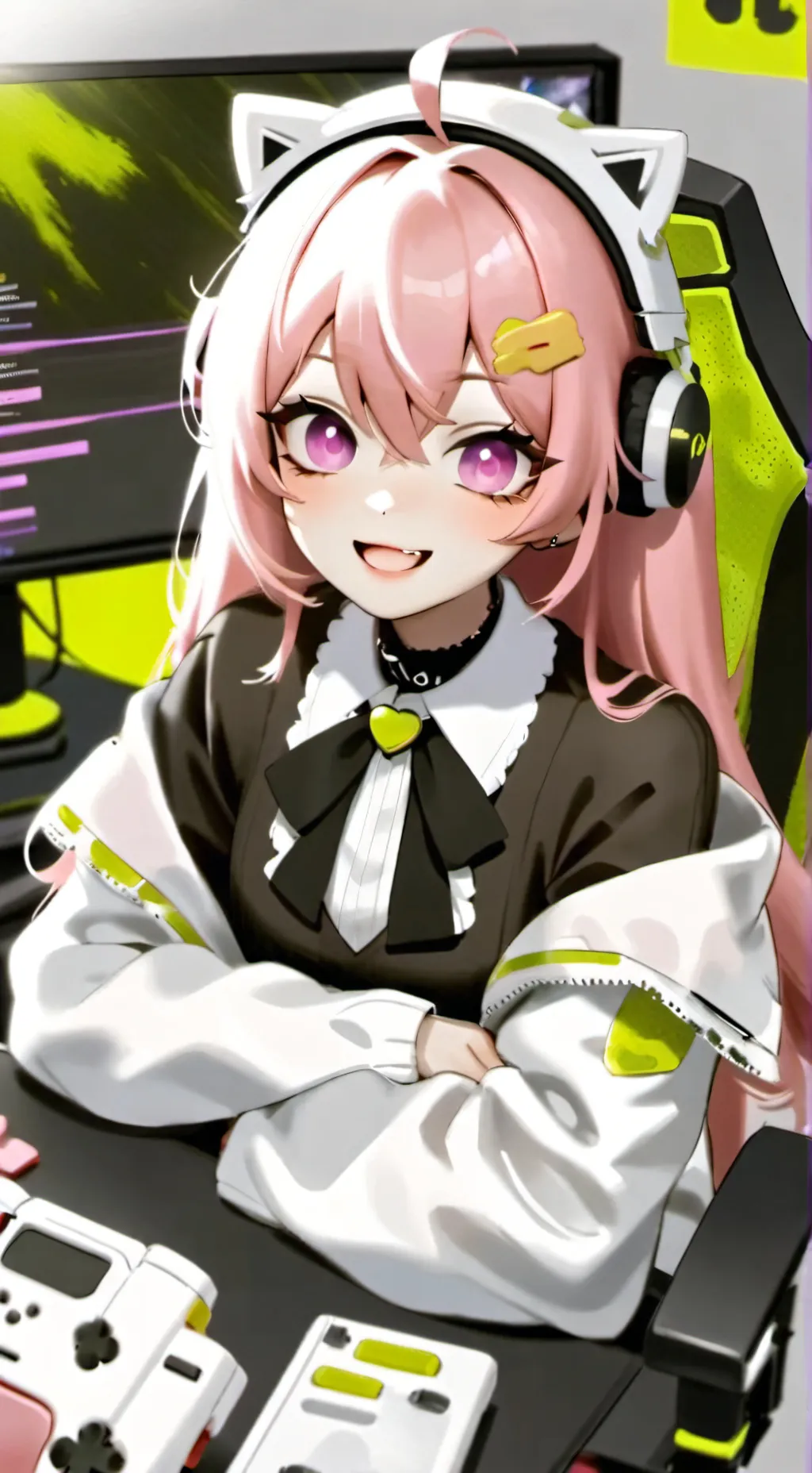 ai character: Mika background