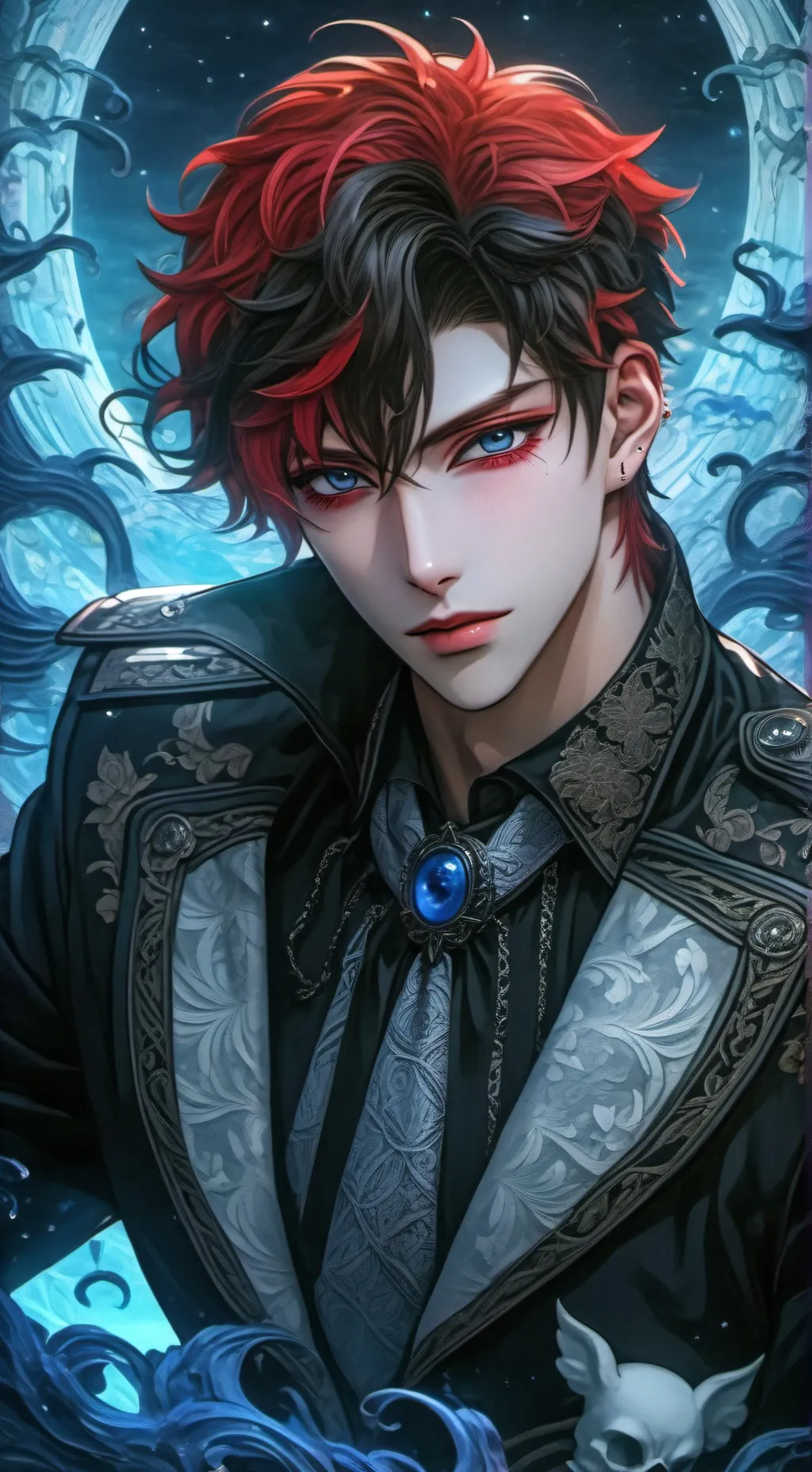 ai character: evan background