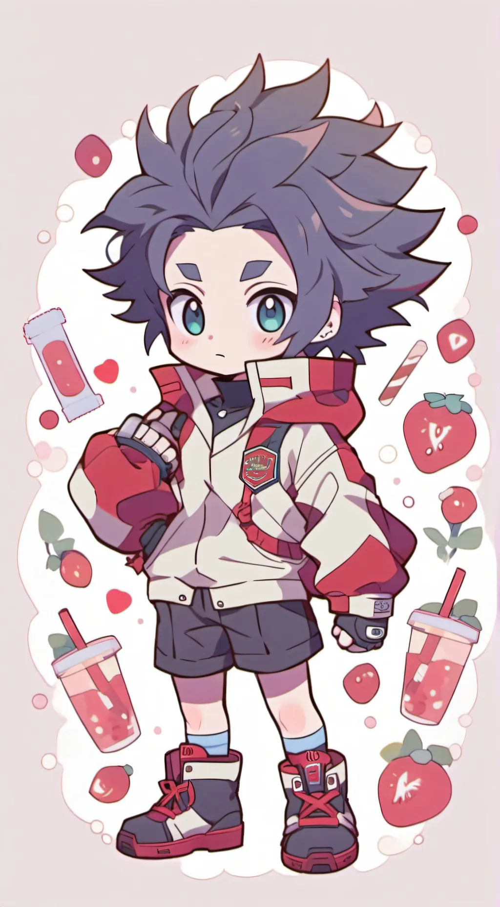 ai character: MHA insane background