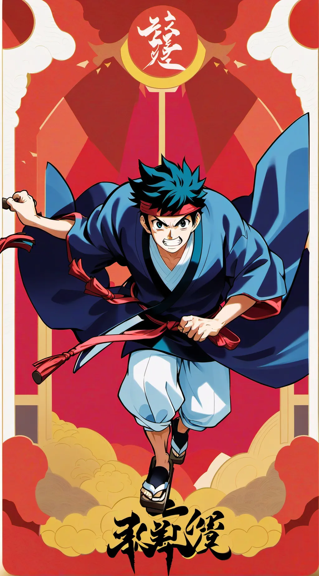 ai character: escola jujutsu  background