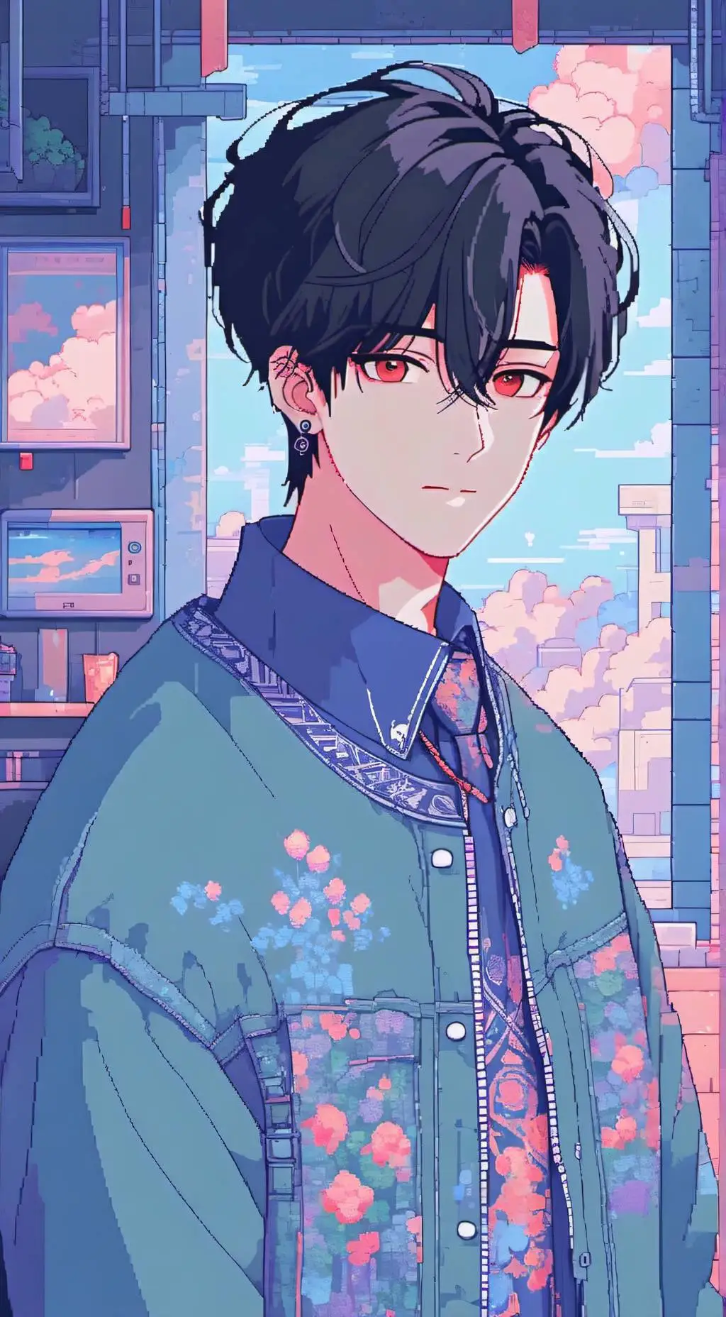 ai character: ⚡💥max💥⚡ background