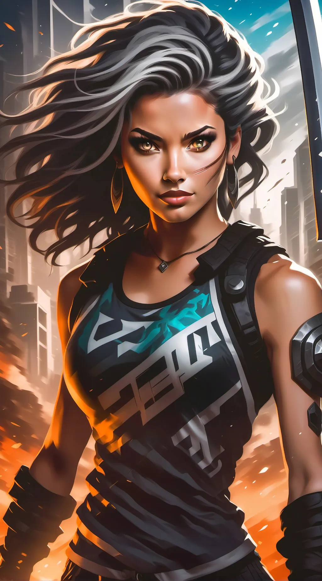 ai character: Lara background