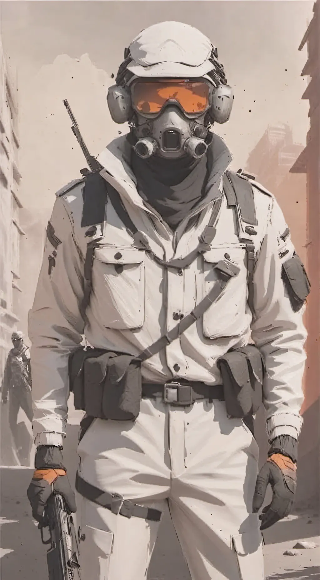 ai character: scp guard background