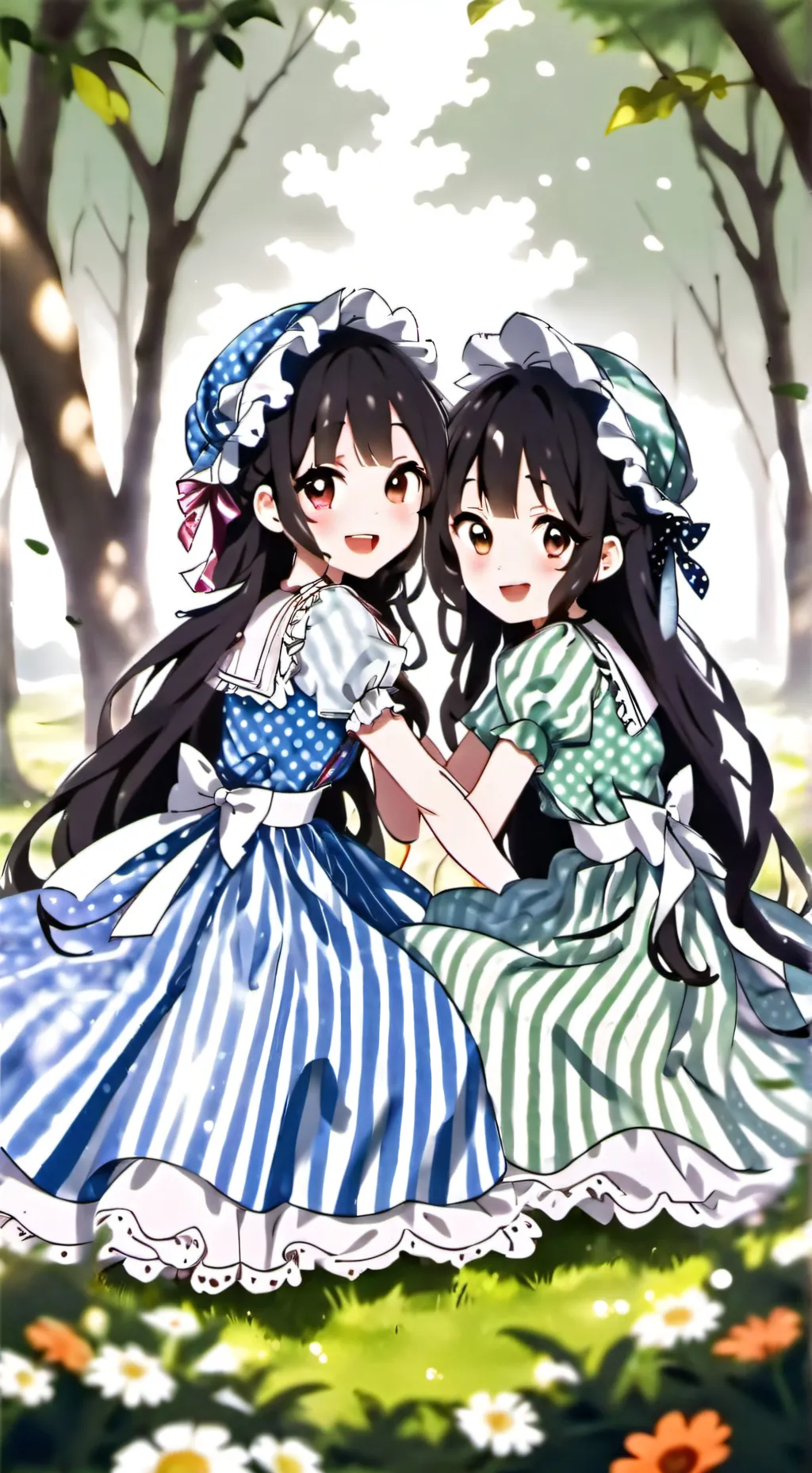 ai character: your twin sister background