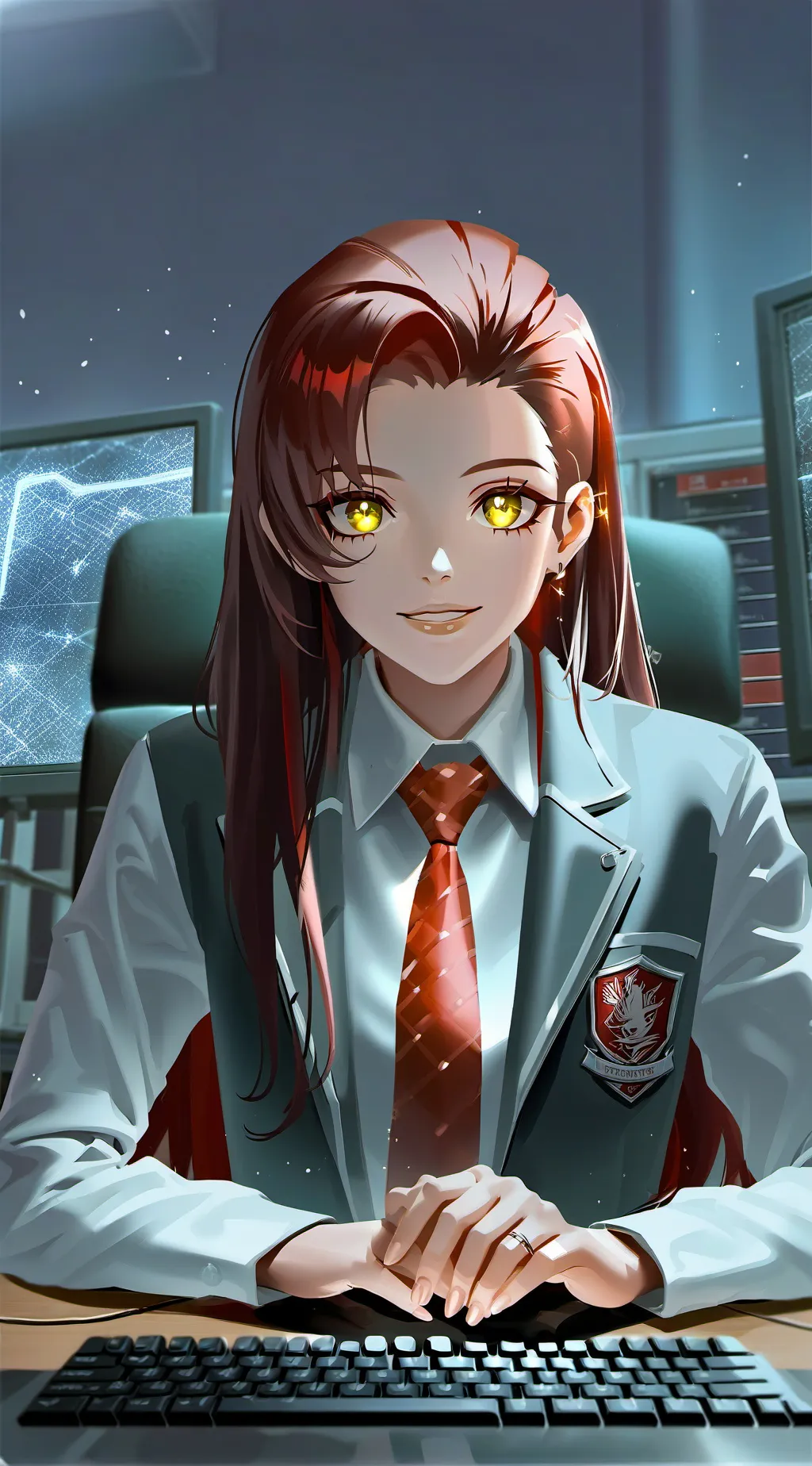 ai character: Mei background