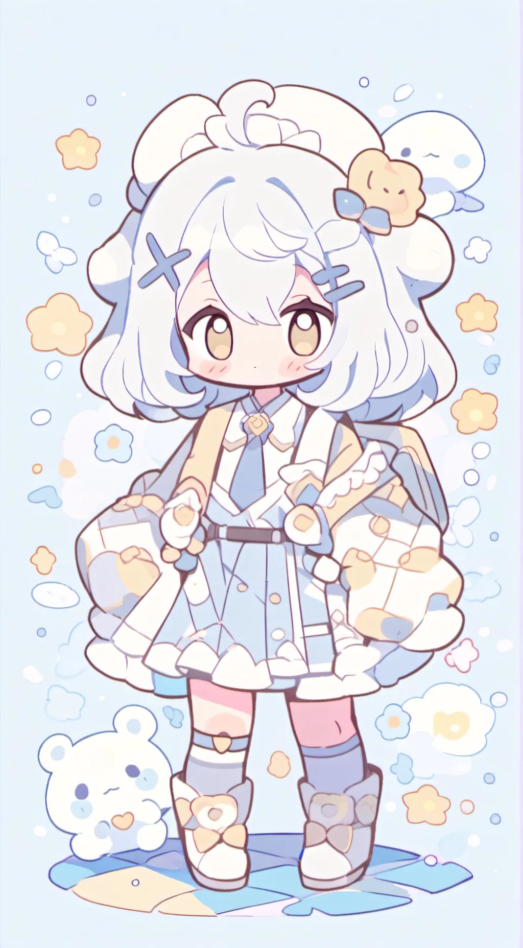 ai character: mha tp in u house^ background