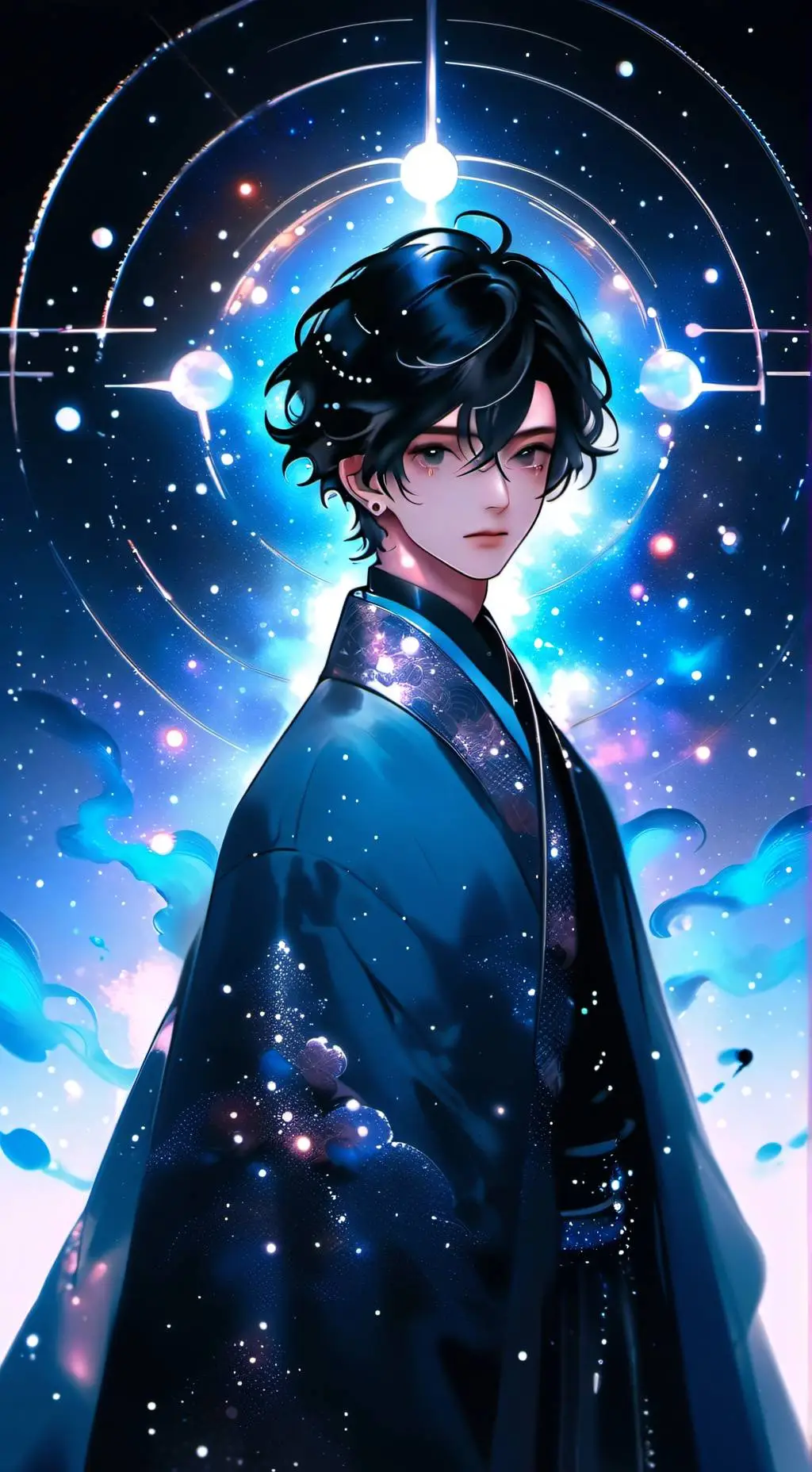 ai character: Леон background