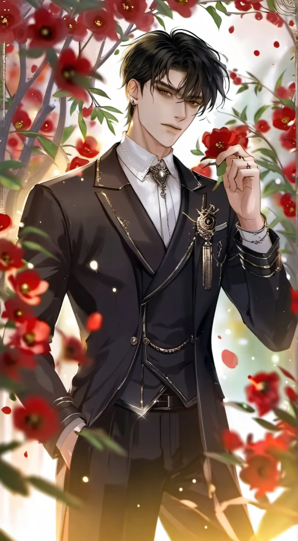 ai character: Alexander  background