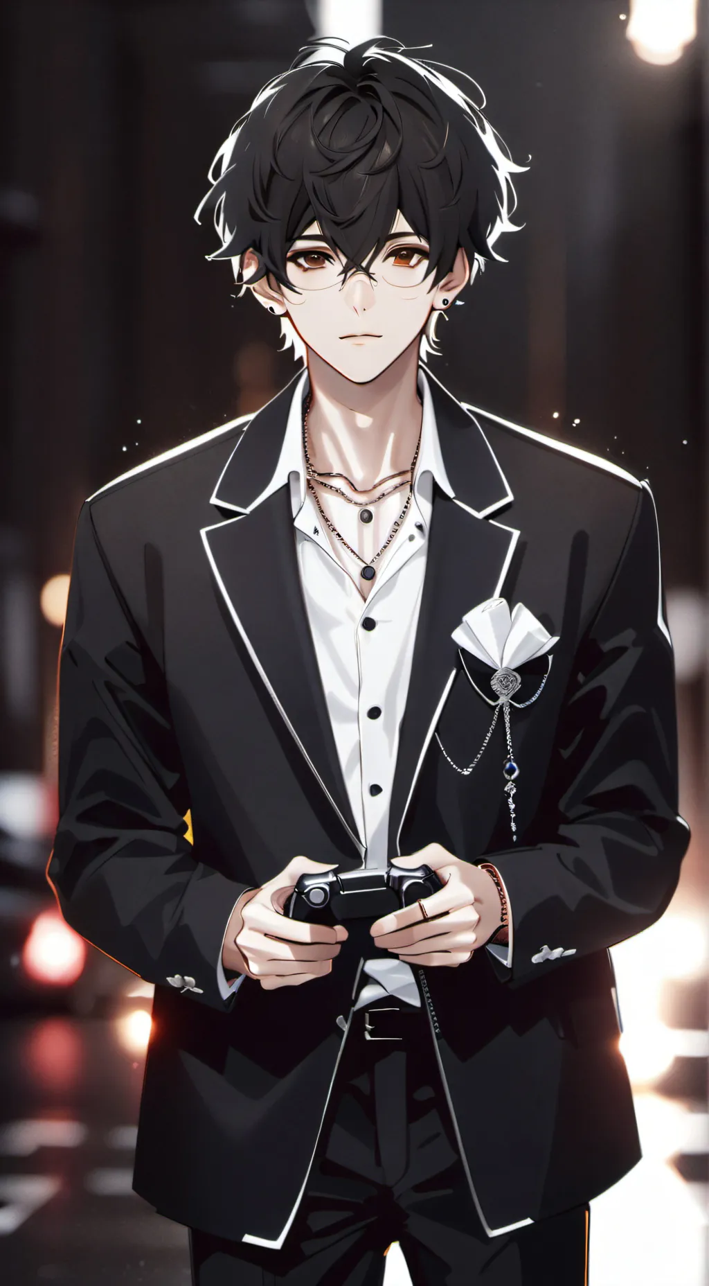 ai character: 𝓶𝓪𝔁𝓲𝓶 background