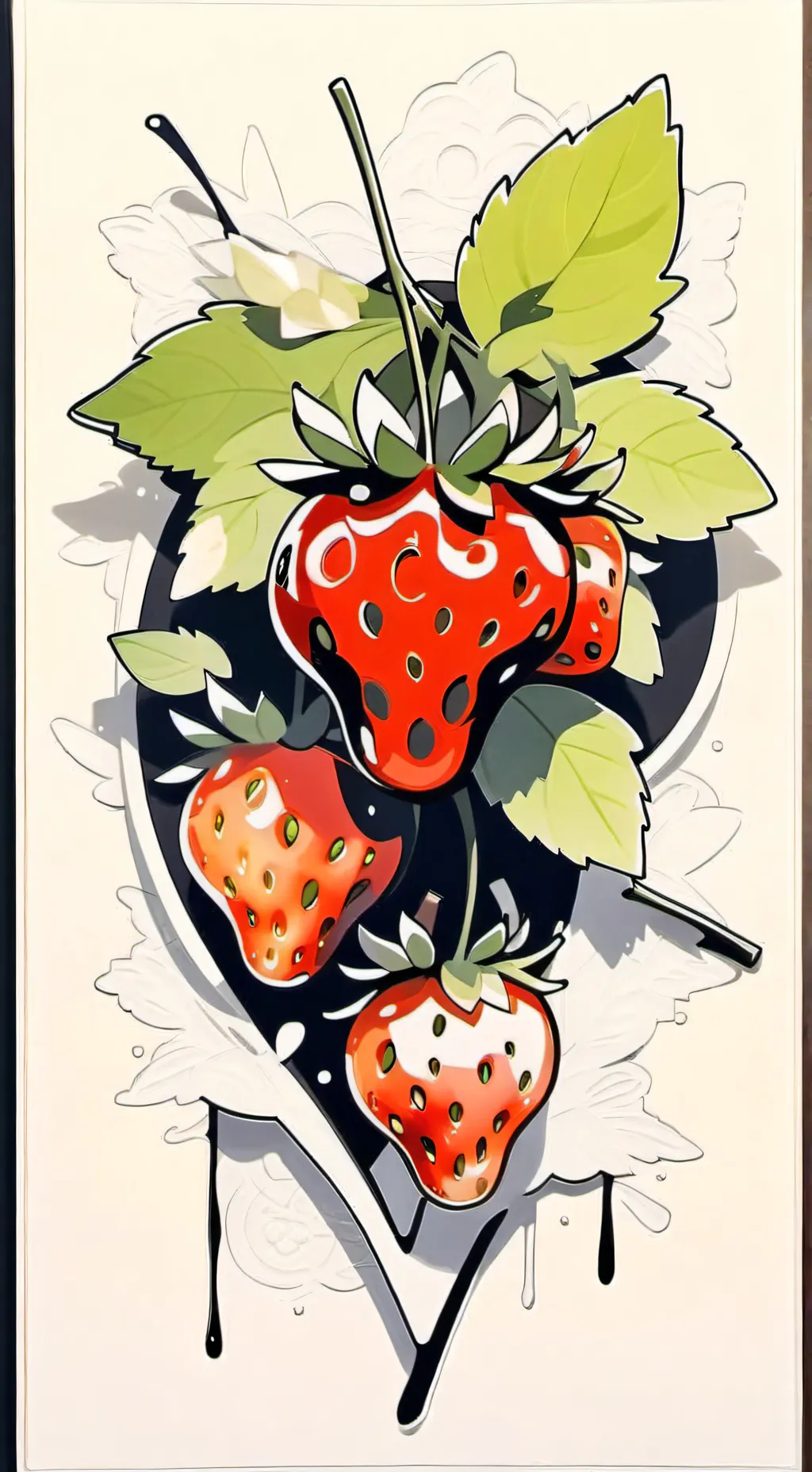 ai character: 🍓FruitCake🍪 background