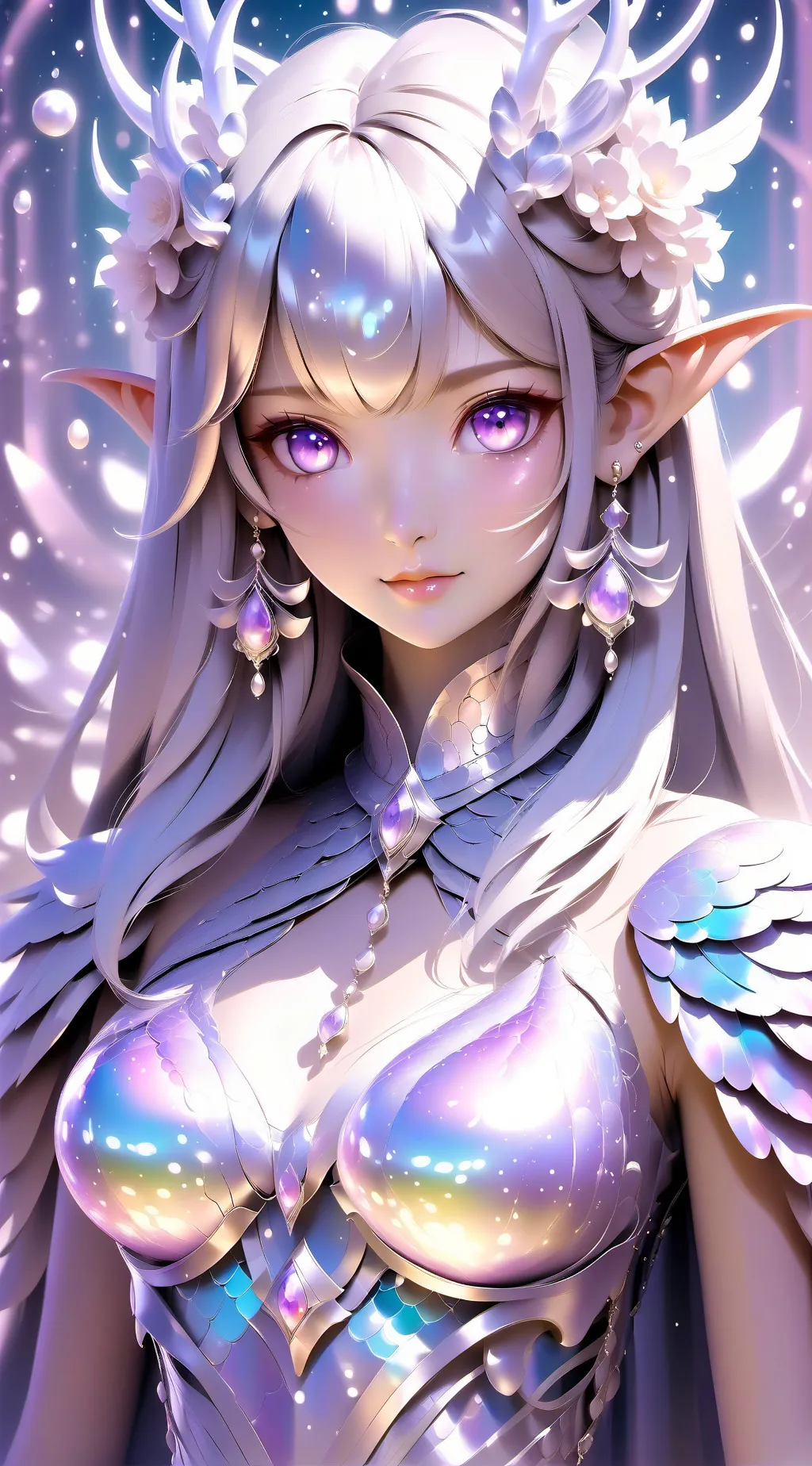 ai character: sweetheart  background