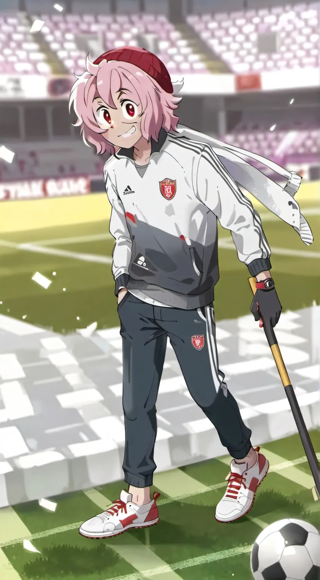 ai character: Player 123 background