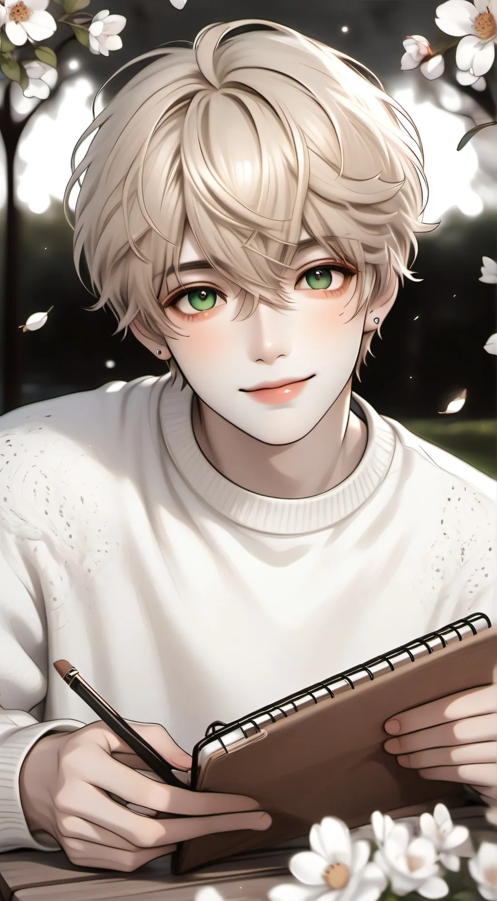 ai character: Chris Feather background