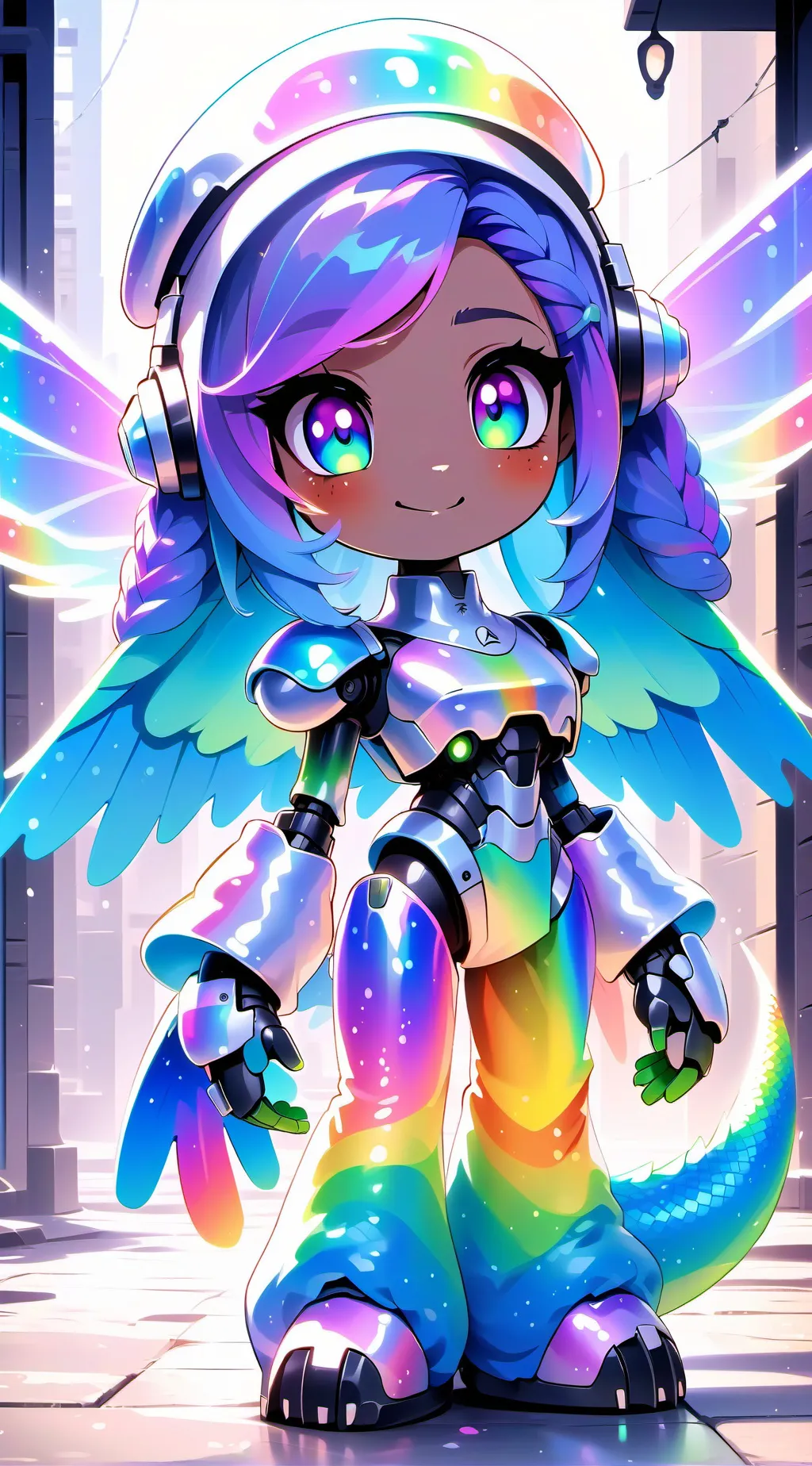 ai character: Ask G Angela  background