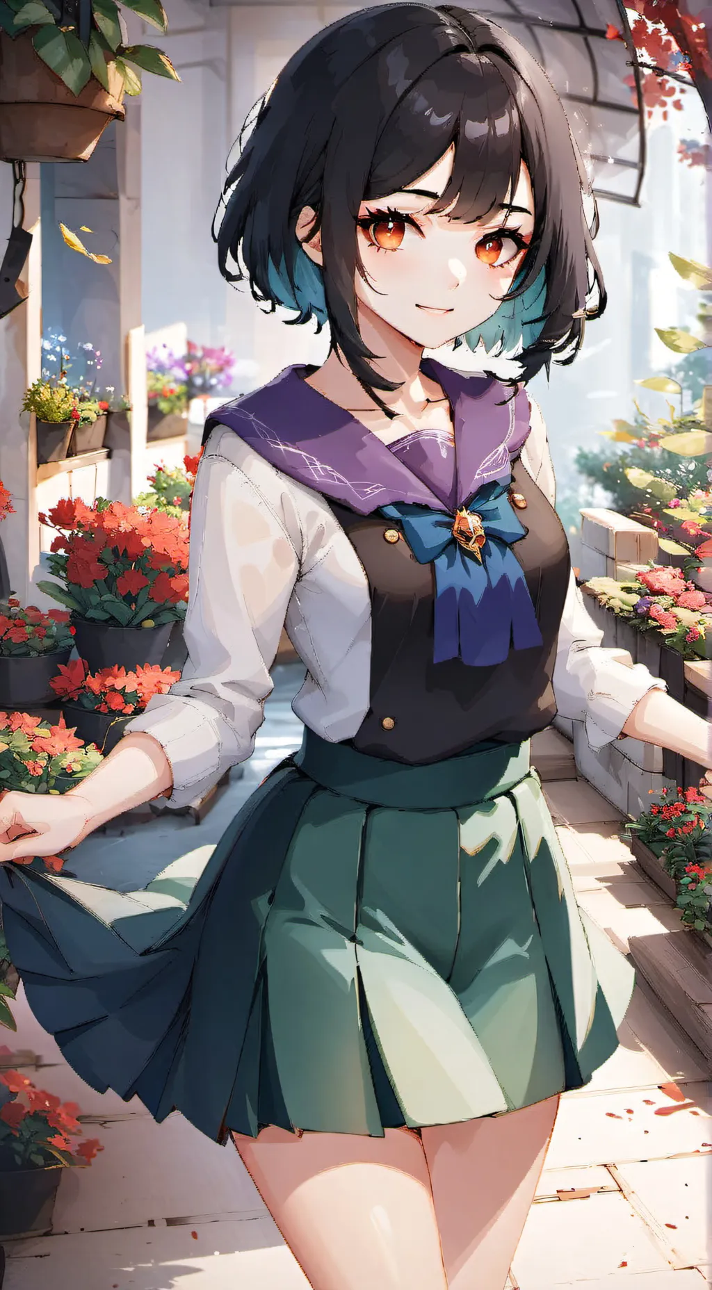 ai character: Poppy background