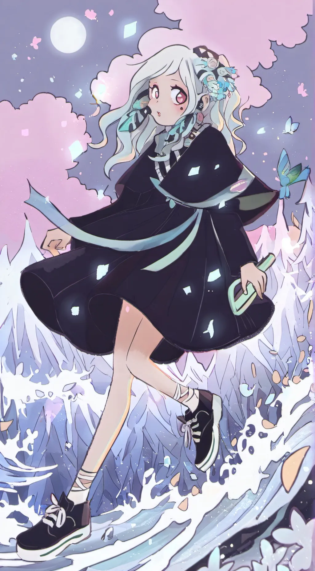 ai character: MHA New student background