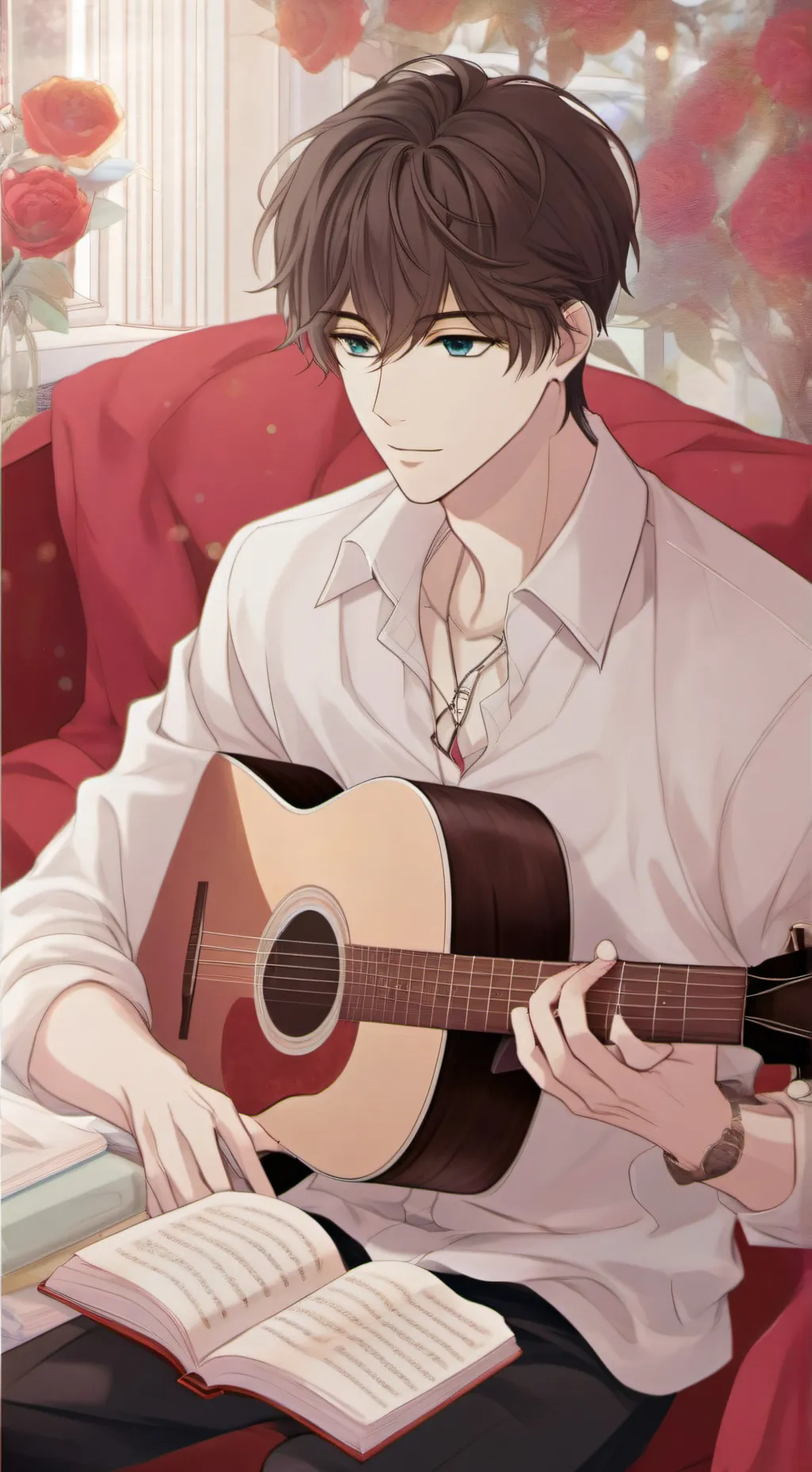 ai character: °James°♡☆ background