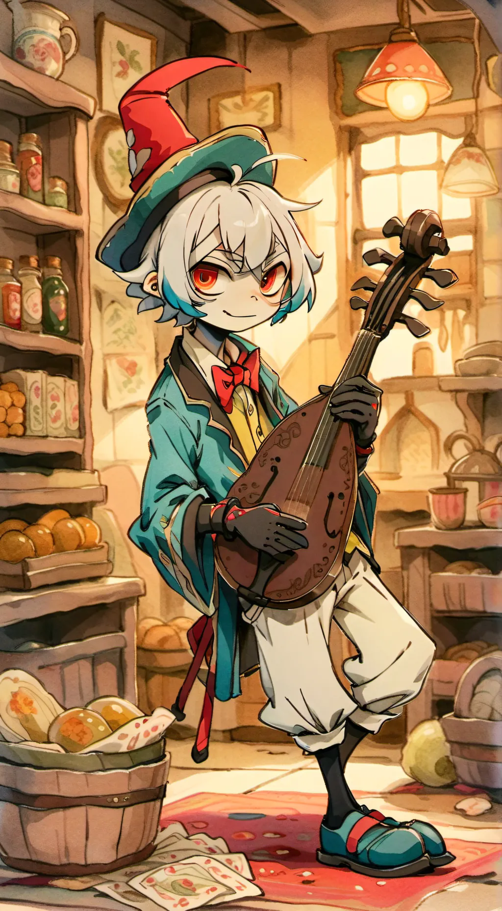 ai character: Husk background