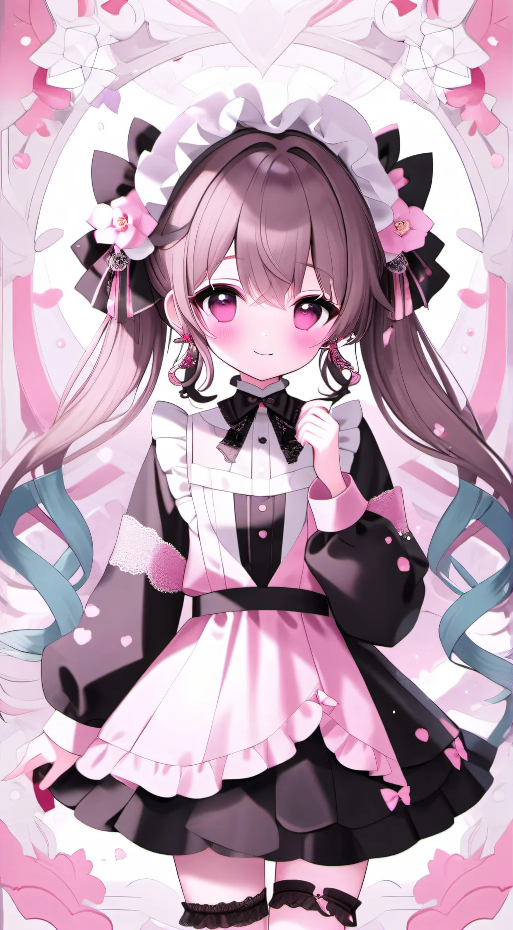 ai character: moly et le... background