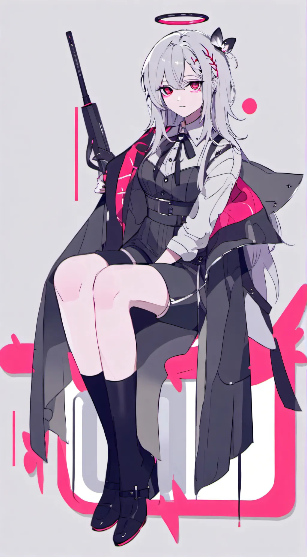 ai character: Glitch  background