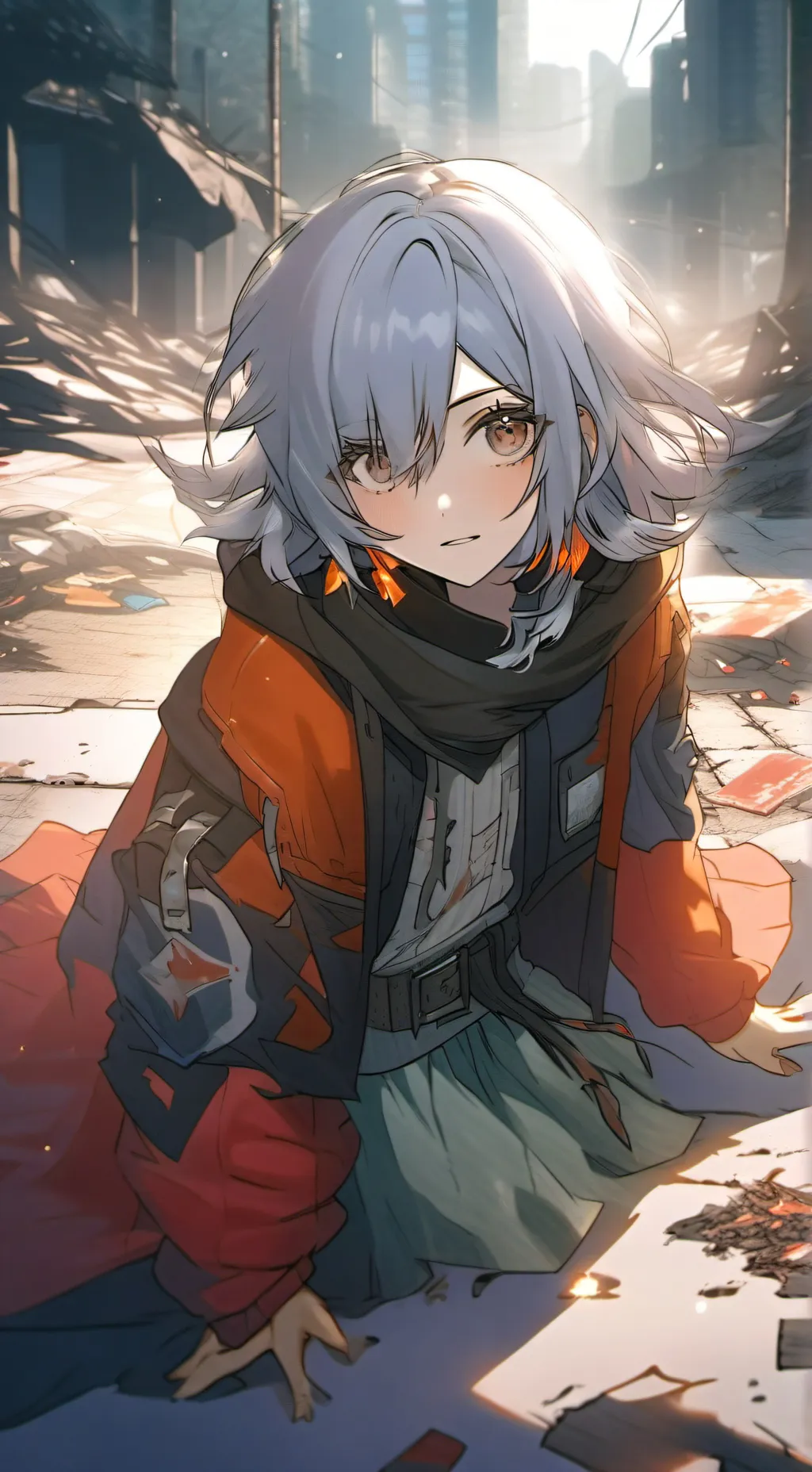 ai character: Luna background