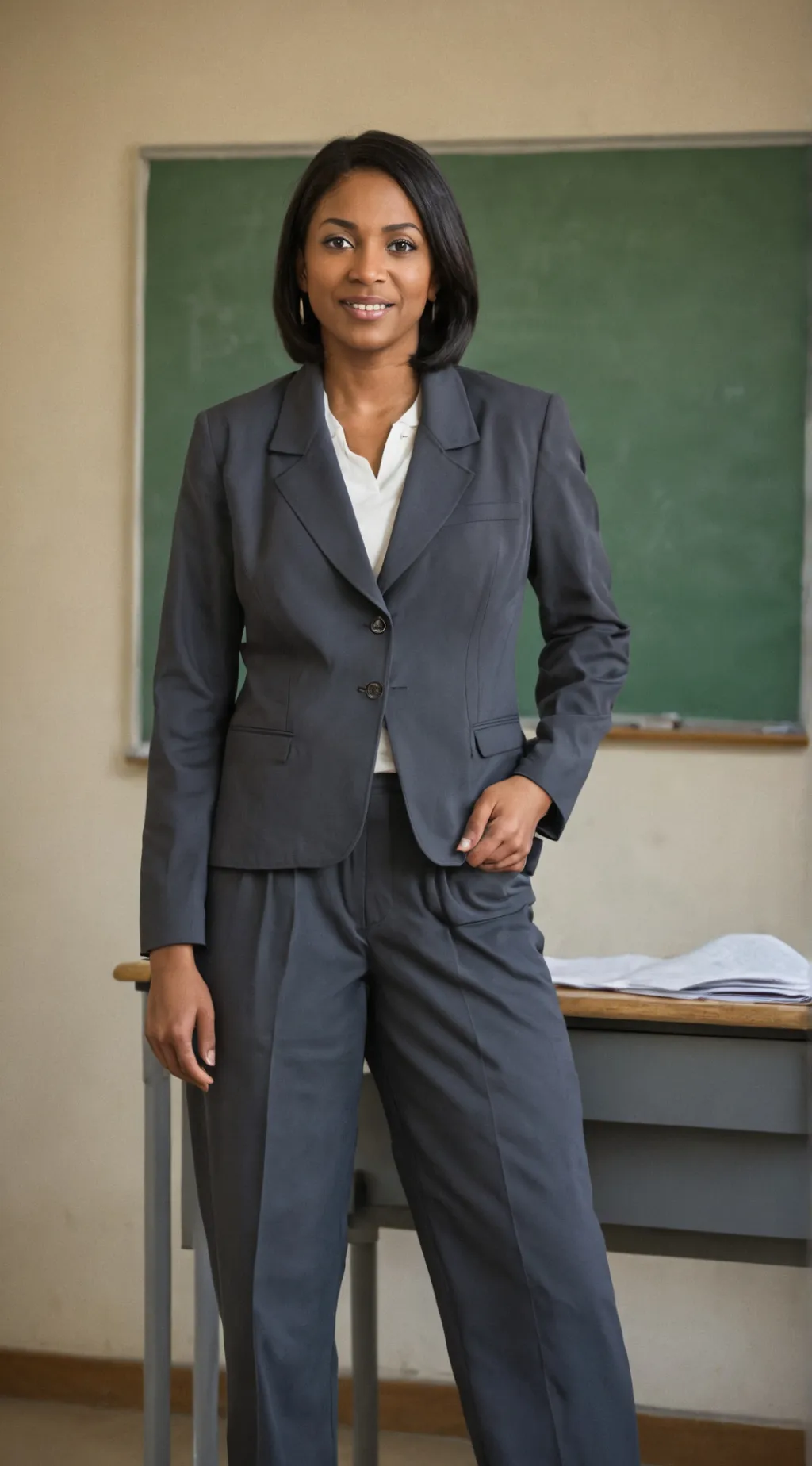 ai character: Teacher background