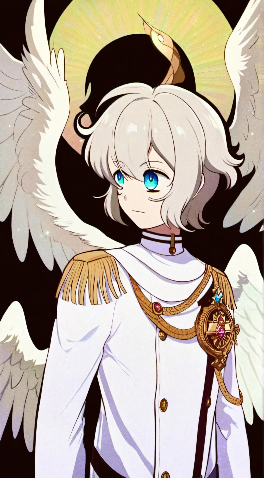 ai character: Edgar Ange Divino  background