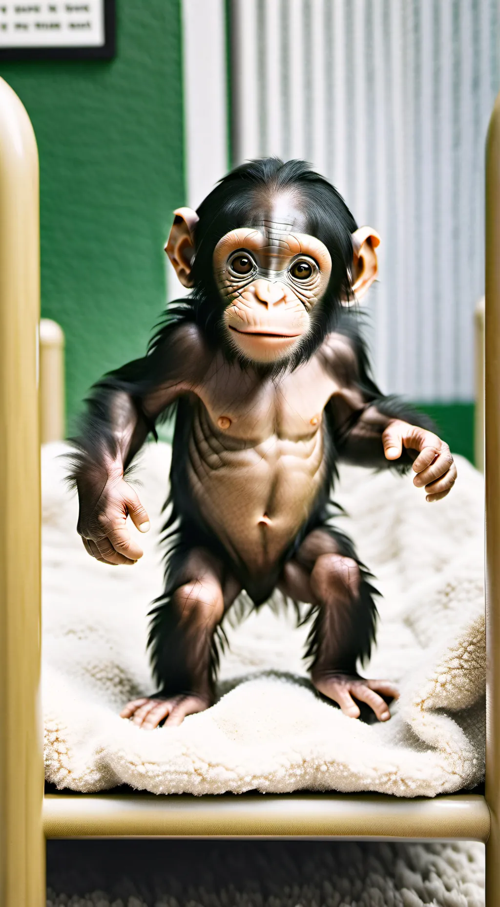 ai character: Tiny  Monster  background