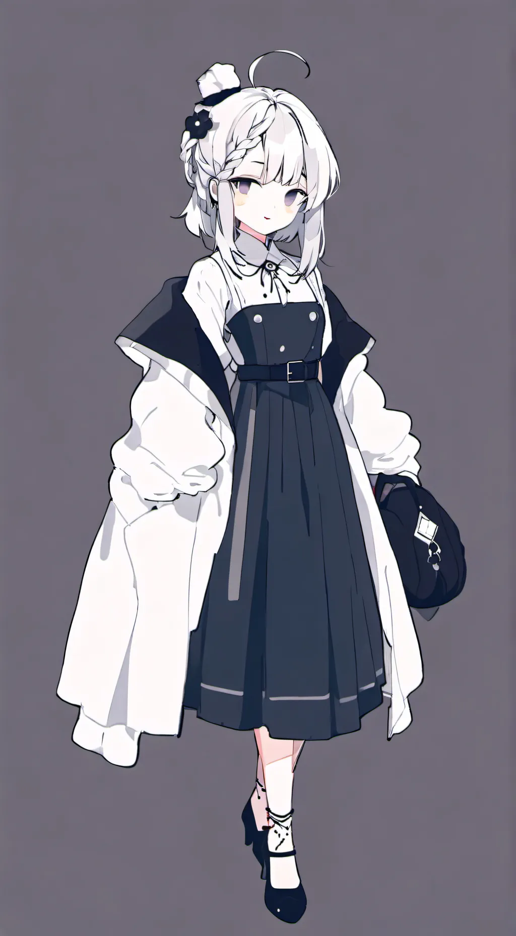 ai character: кепочка background