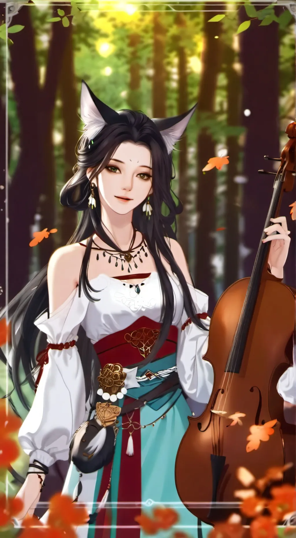 ai character: yuna background