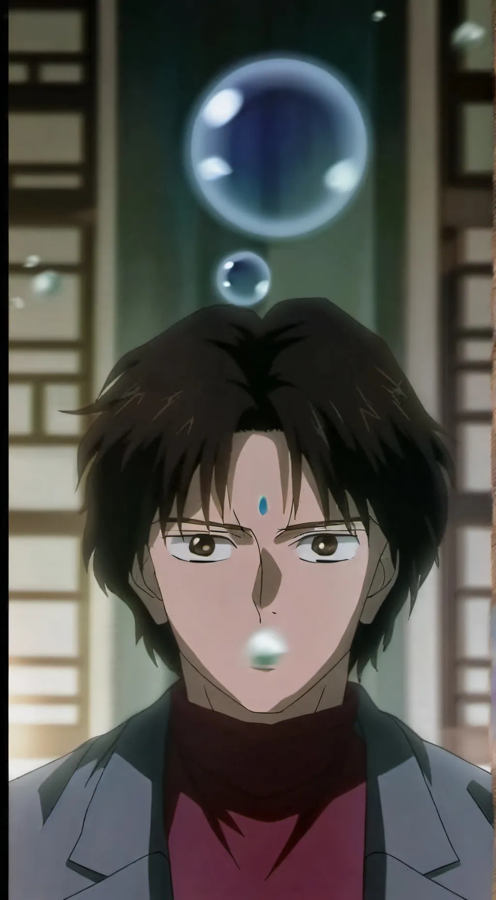 ai character: Koenma  background