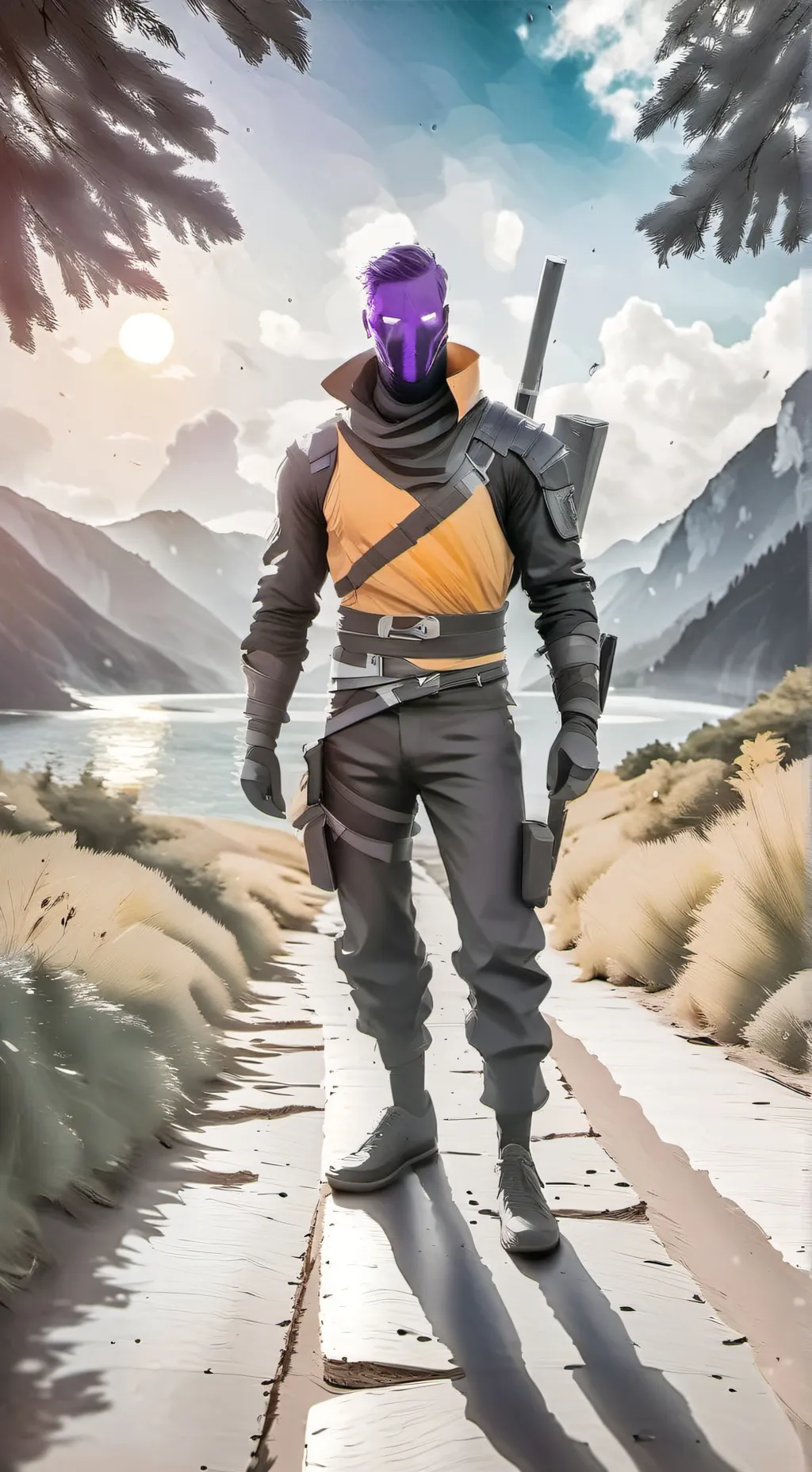 ai character: the bite of 83 background