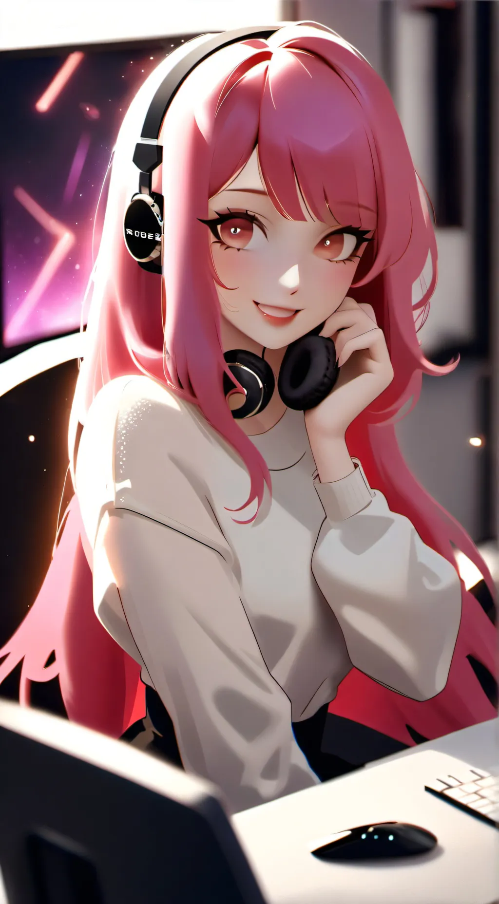 ai character: Mika background