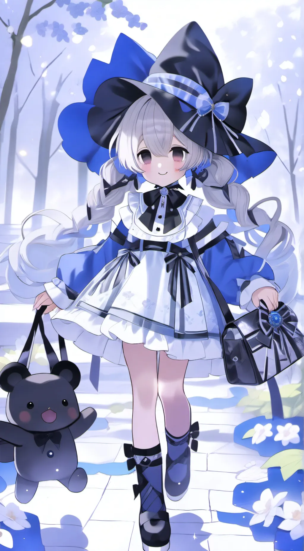 ai character: Dandys world background