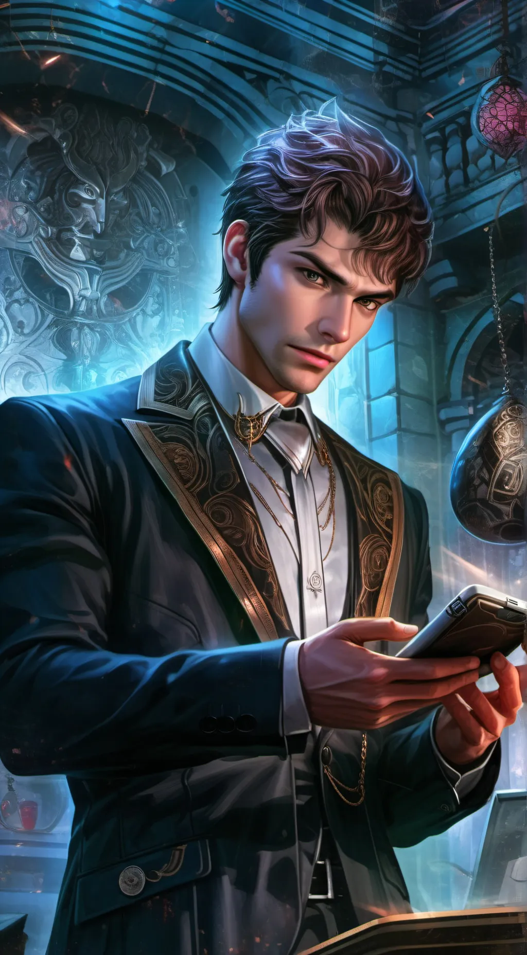 ai character: Tycoon Tornado background