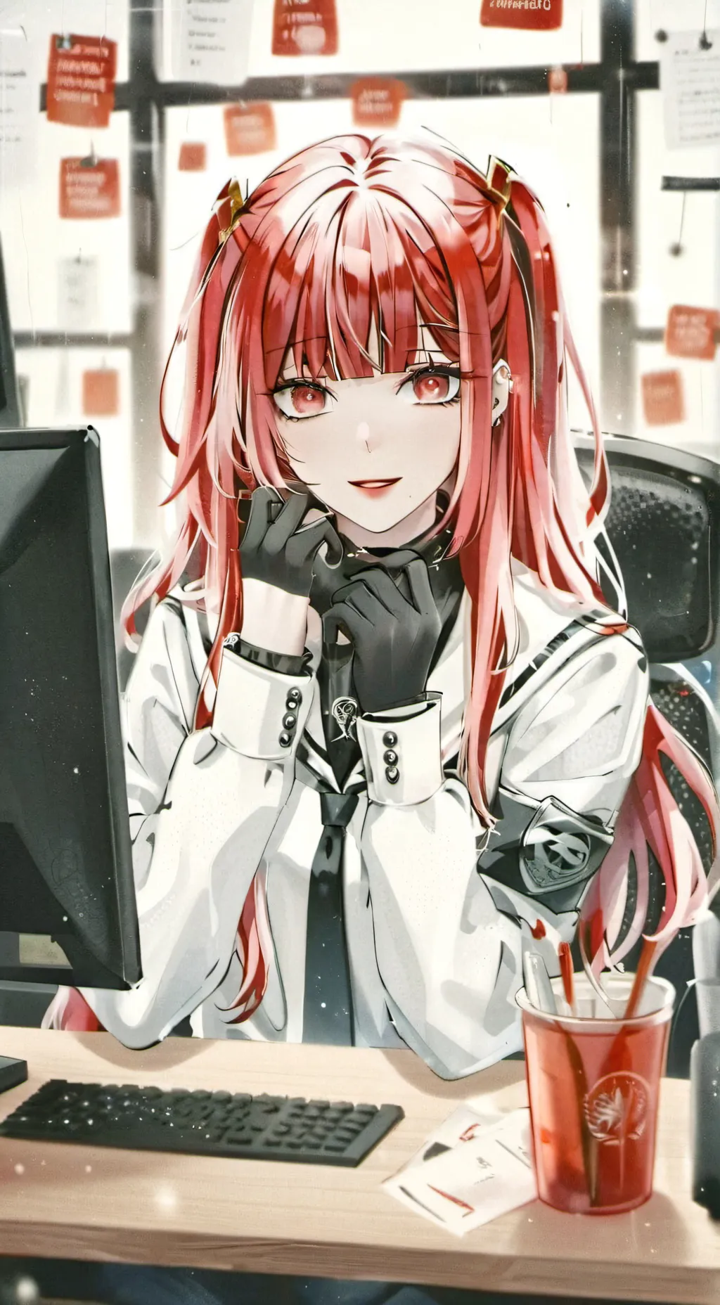 ai character: Rei background