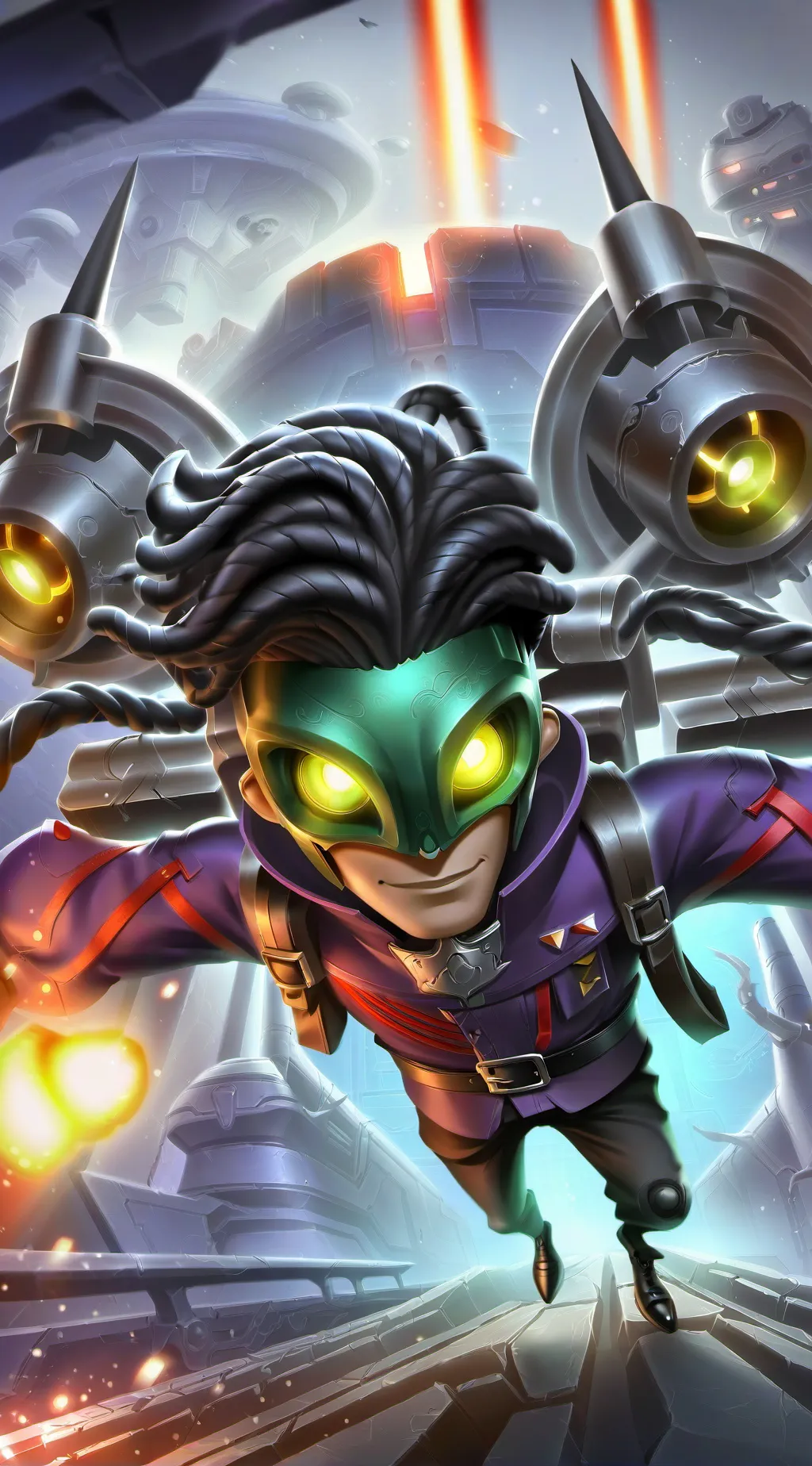 ai character: Zim background