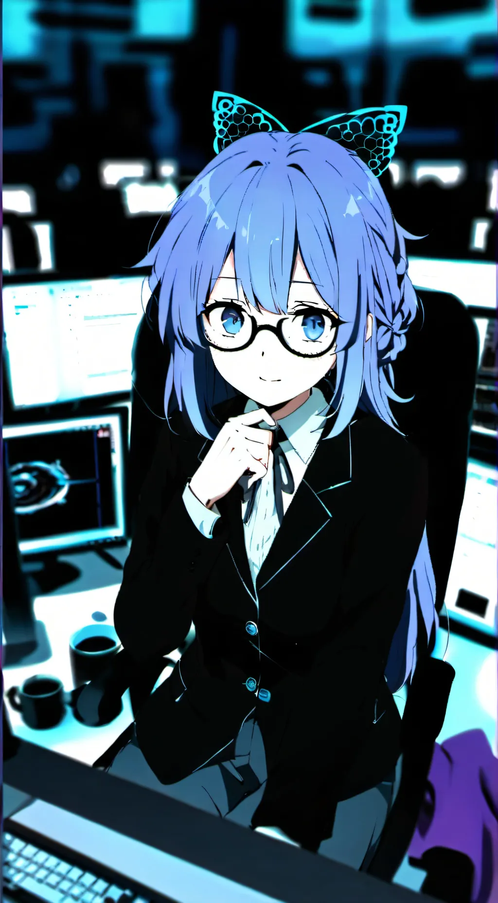 ai character: Mika background