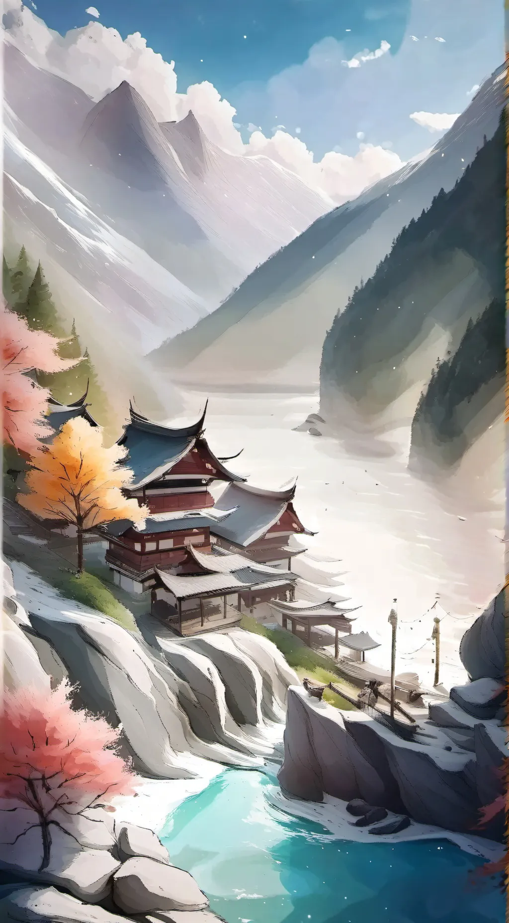 ai character: Sprout x Cosmo background