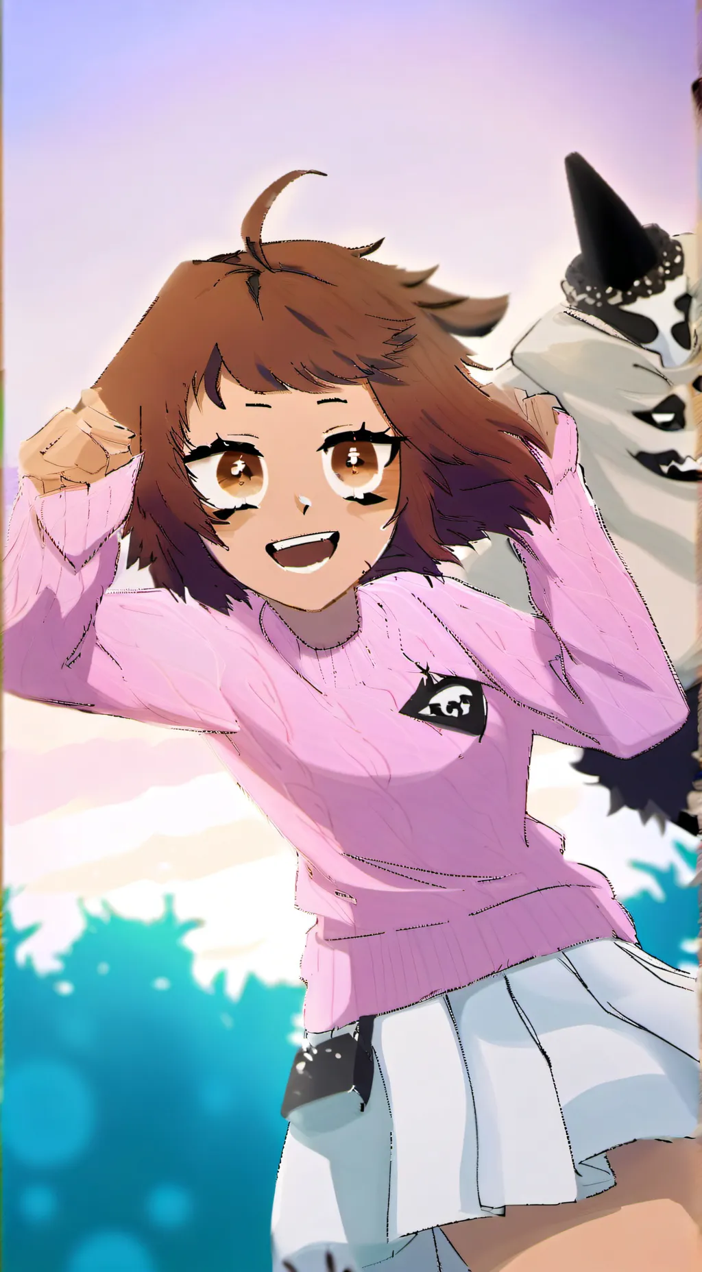 ai character: popop background