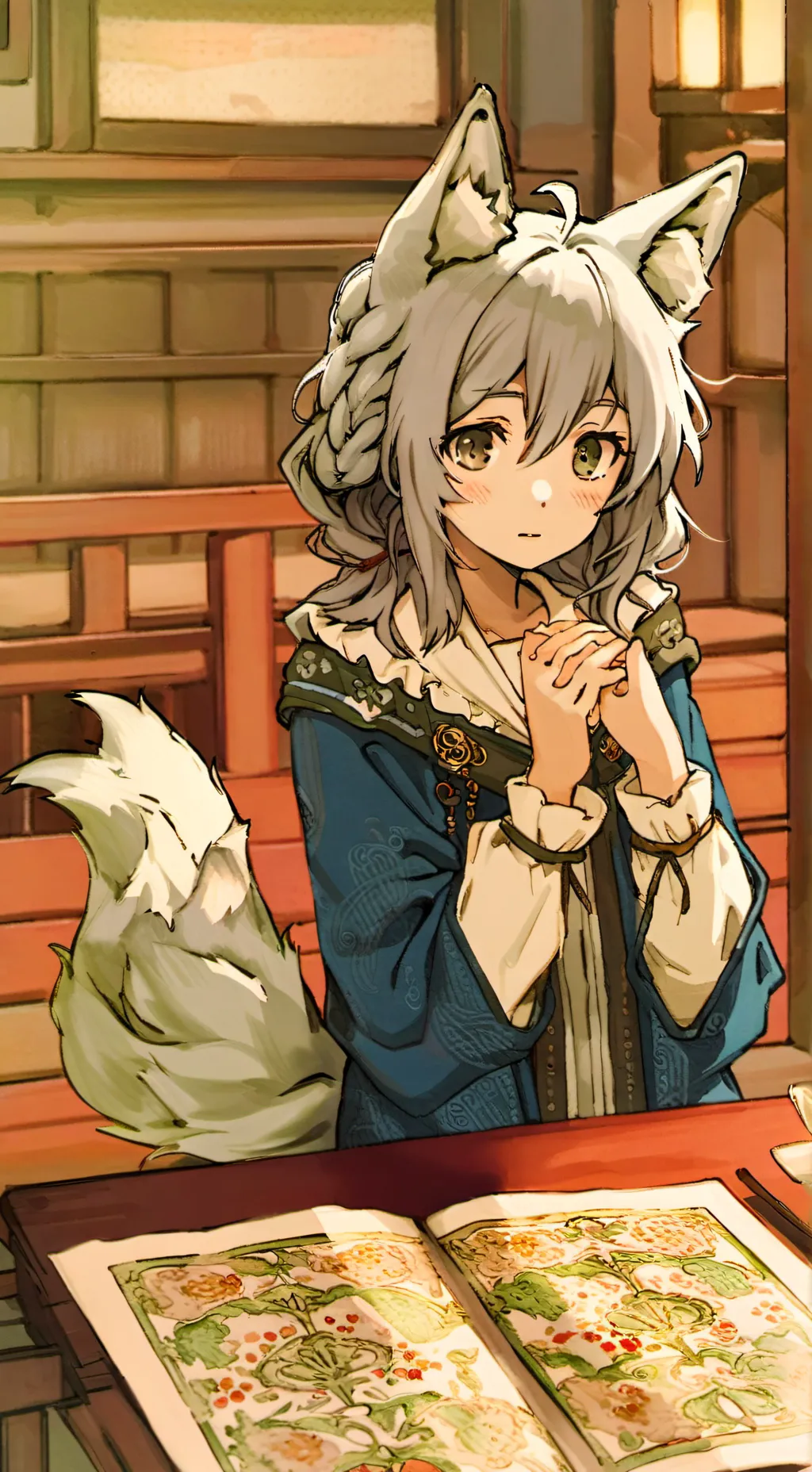 ai character: Moli background