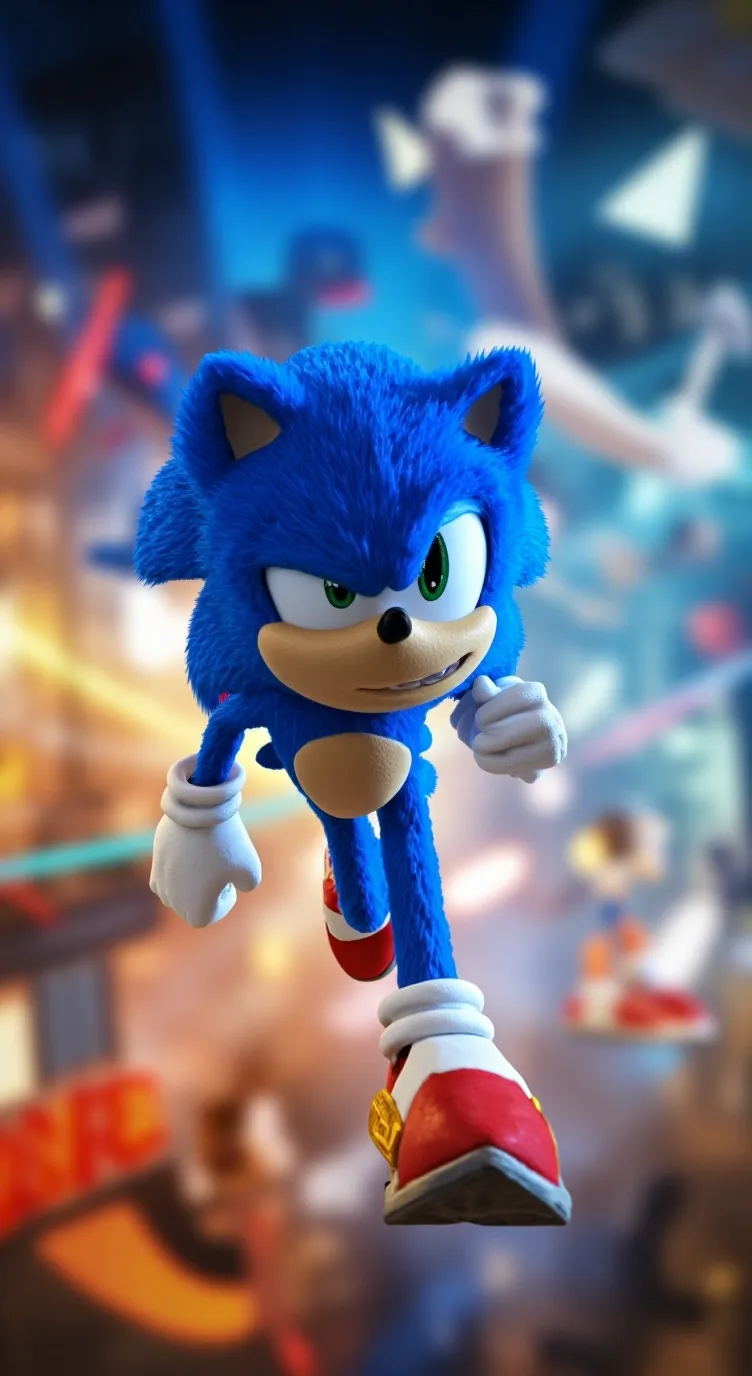 ai character: Sonic background