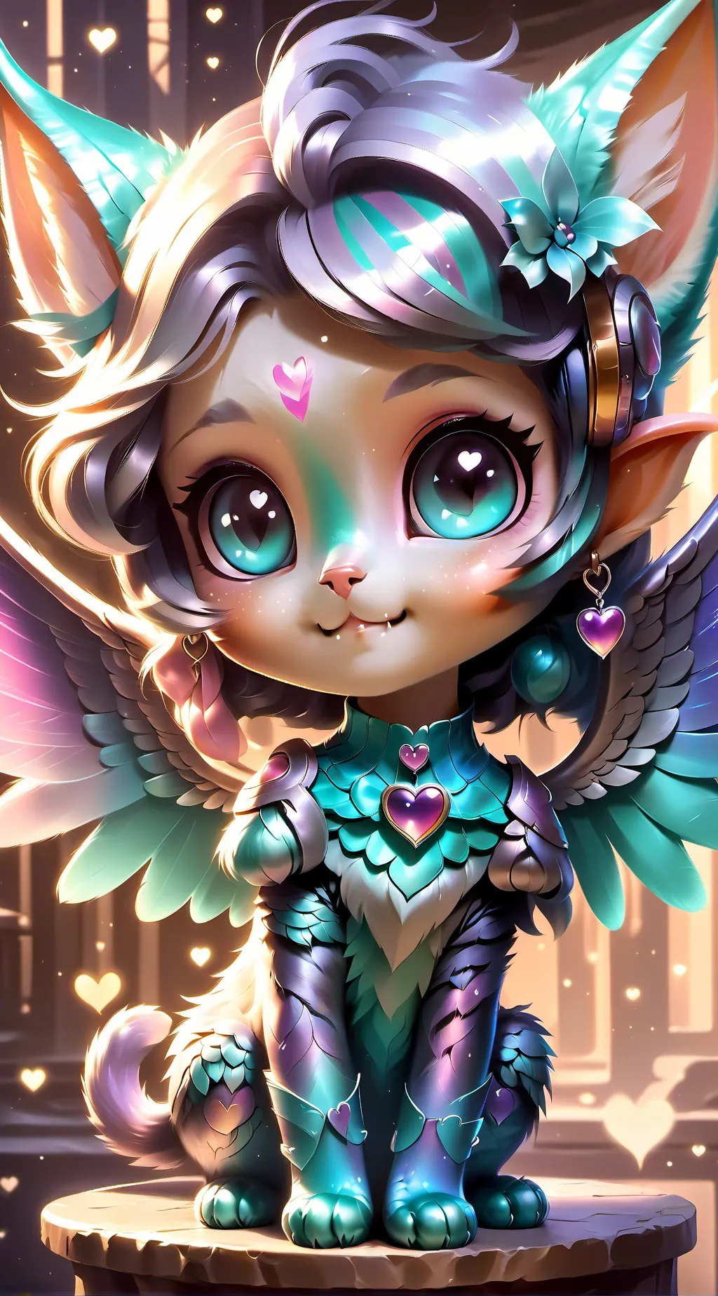 ai character: Sprinkle infection background