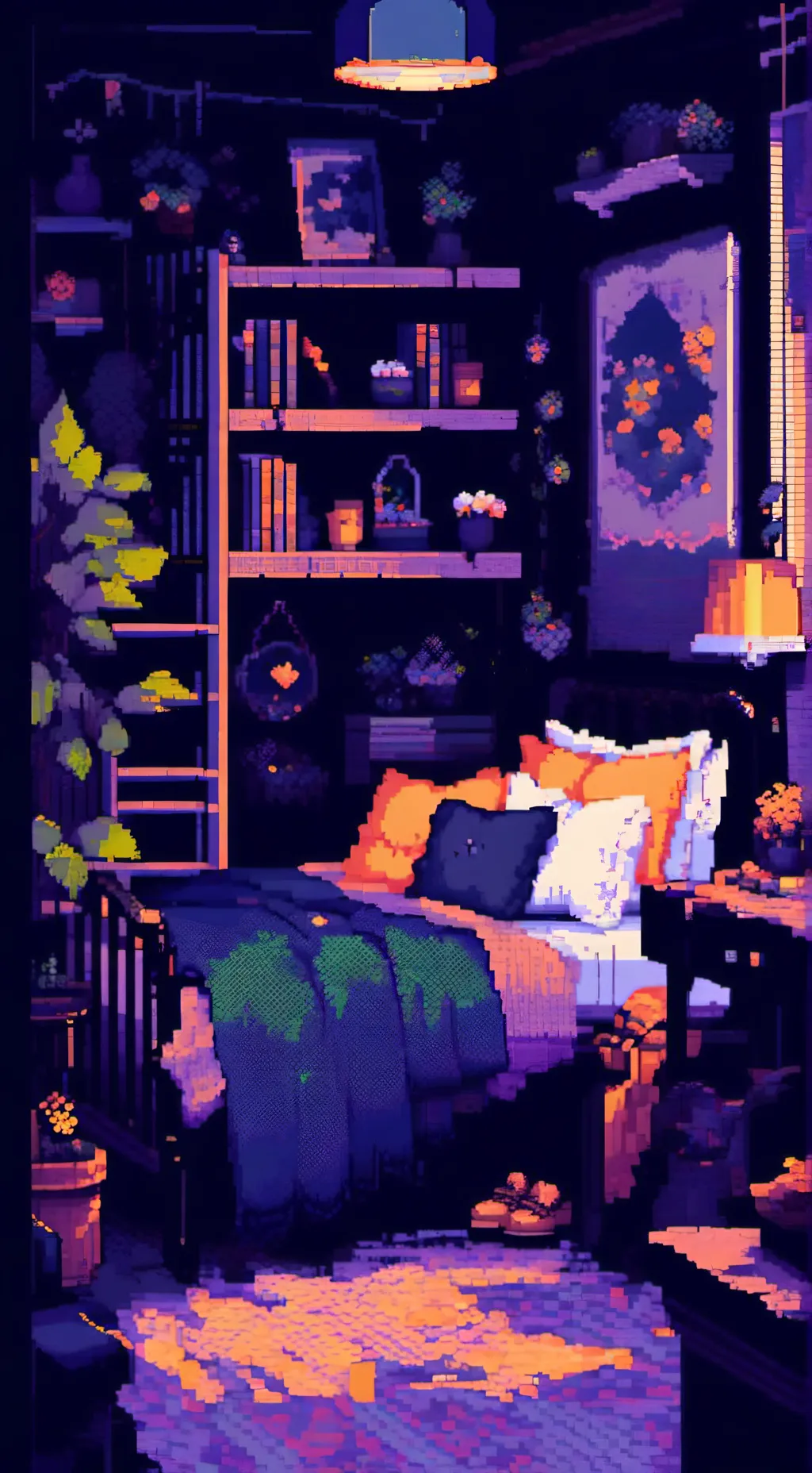 ai character: Fen fpe plush background