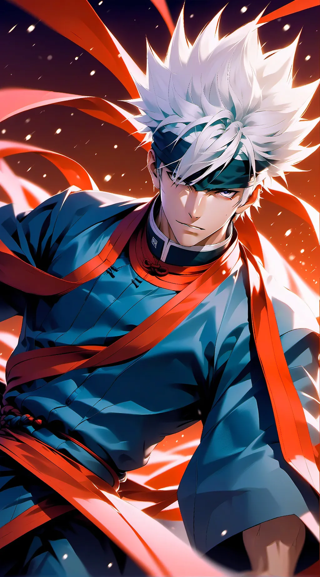 ai character: Gojo Satoru background